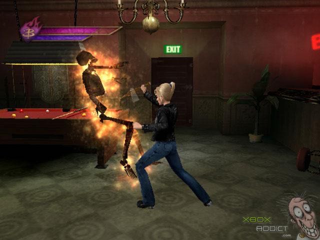 Buffy The Vampire Slayer - Microsoft Xbox (Electronic Arts - 1) video game collectible [Barcode 014633143959] - Main Image 3