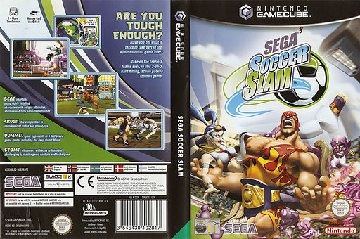 Sega Soccer Slam - Nintendo GameCube (Sega - 4) video game collectible [Barcode 010086610048] - Main Image 2