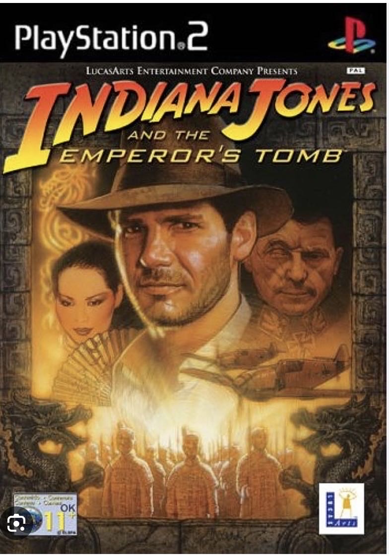 Indiana Jones Et Le Tombeau De L’Empereur - Sony PlayStation 2 (PS2) video game collectible [Barcode 023272997342] - Main Image 4