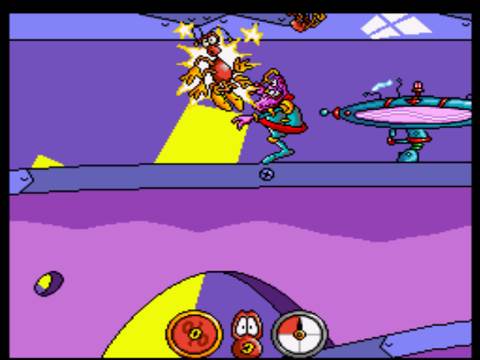 Frantic Flea  - Nintendo Super Nintendo Entertainment System (SNES) video game collectible - Main Image 2