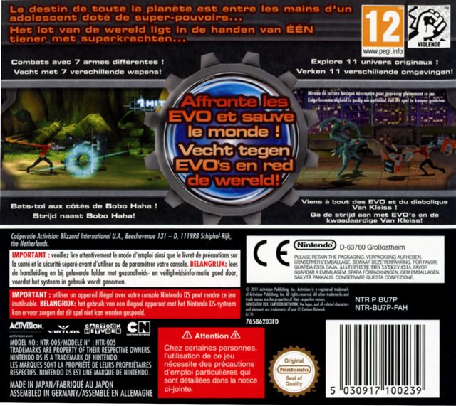 Generator Rex: Agent of Providence - Nintendo DS video game collectible - Main Image 2