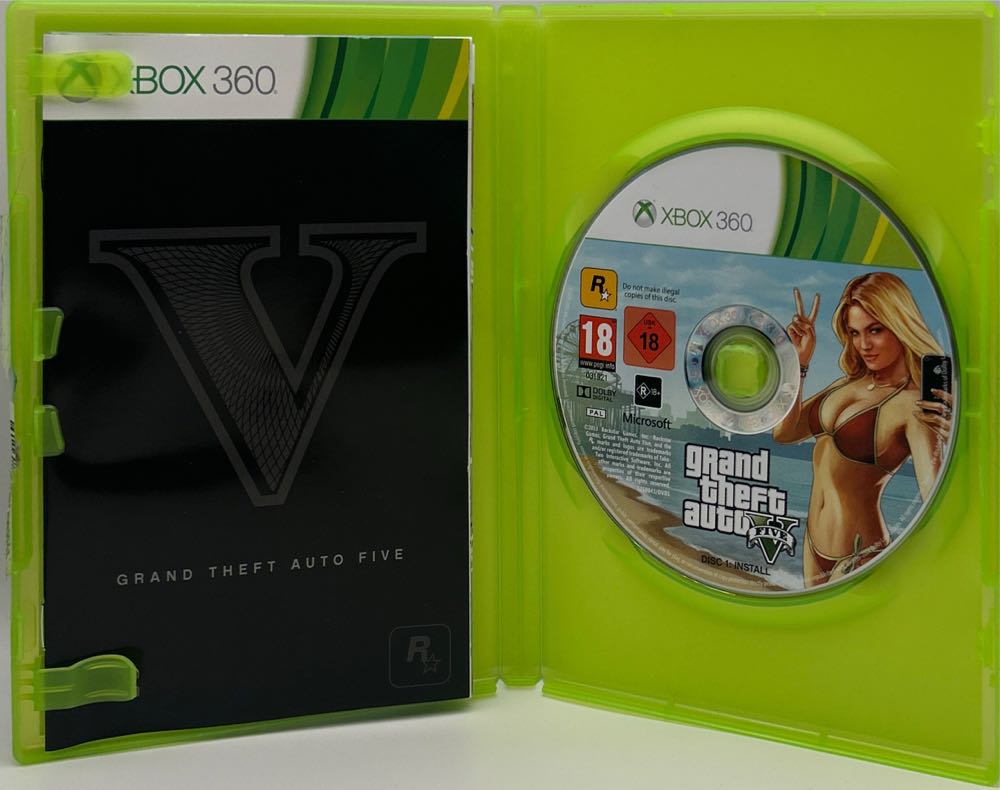 Grand Theft Auto V - Microsoft Xbox 360 (Rockstar Games - 1) video game collectible [Barcode 5026555258043] - Main Image 3