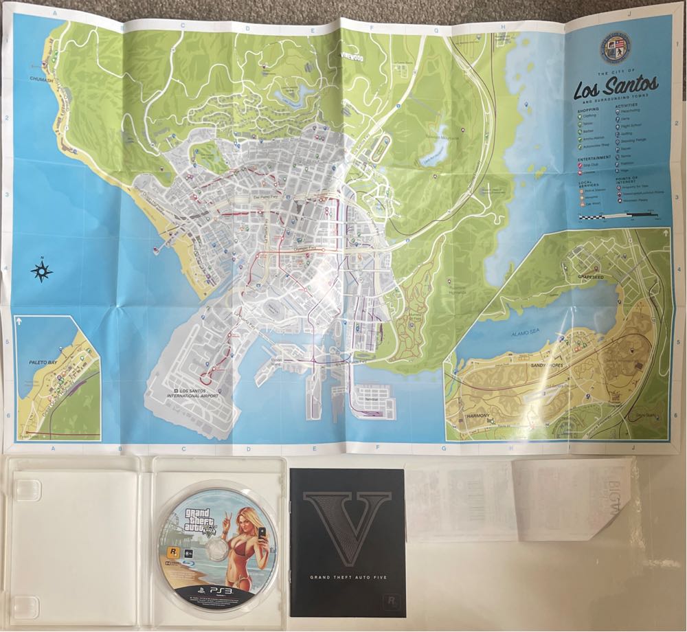 Grand Theft Auto V - Sony PlayStation 3 (PS3) (Rockstar Games - 1 Players) video game collectible [Barcode 5026555410298] - Main Image 3