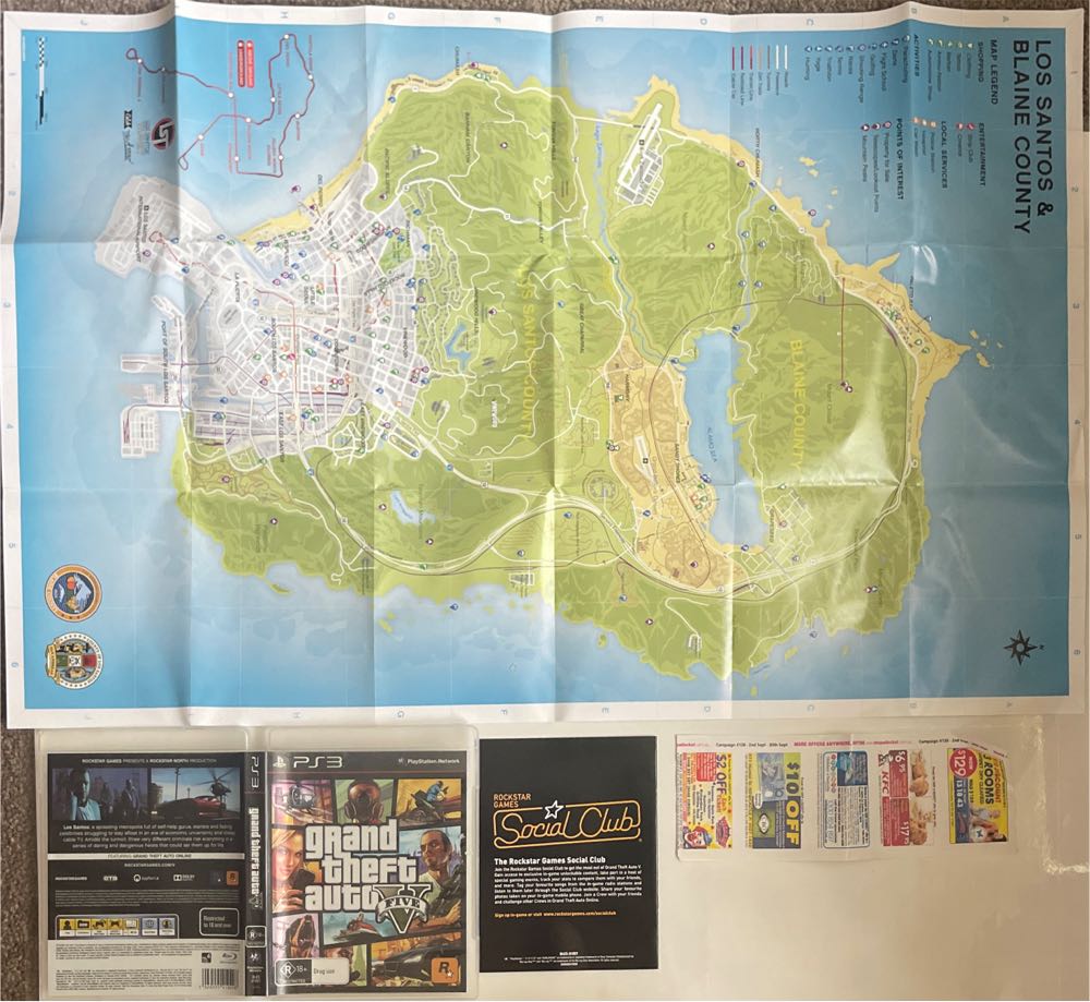 Grand Theft Auto V - Sony PlayStation 3 (PS3) (Rockstar Games - 1 Players) video game collectible [Barcode 5026555410298] - Main Image 4