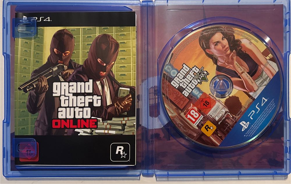 Grand Theft Auto V - Sony PlayStation 4 (PS4) (Take Two Interactive - 1) video game collectible [Barcode 5026555417013] - Main Image 3