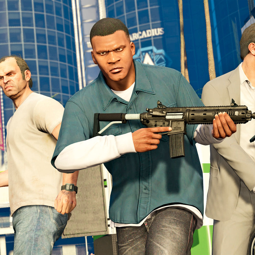 Grand Theft Auto V - Sony PlayStation 4 (PS4) (Rockstar Games - 1-30) video game collectible [Barcode 710425474521] - Main Image 3