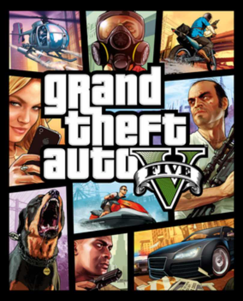 Grand Theft Auto V - Microsoft Xbox 360 (Rockstar Games - 1) video game collectible - Main Image 3