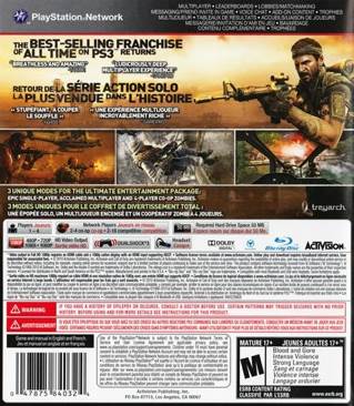 Call of Duty: Black Ops - Sony PlayStation 3 (PS3) (Activision - 18) video game collectible [Barcode 9780007302055] - Main Image 2