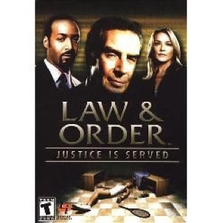 Law & Order: Justice Is Served - PC video game collectible [Barcode 020626722520] - Main Image 1