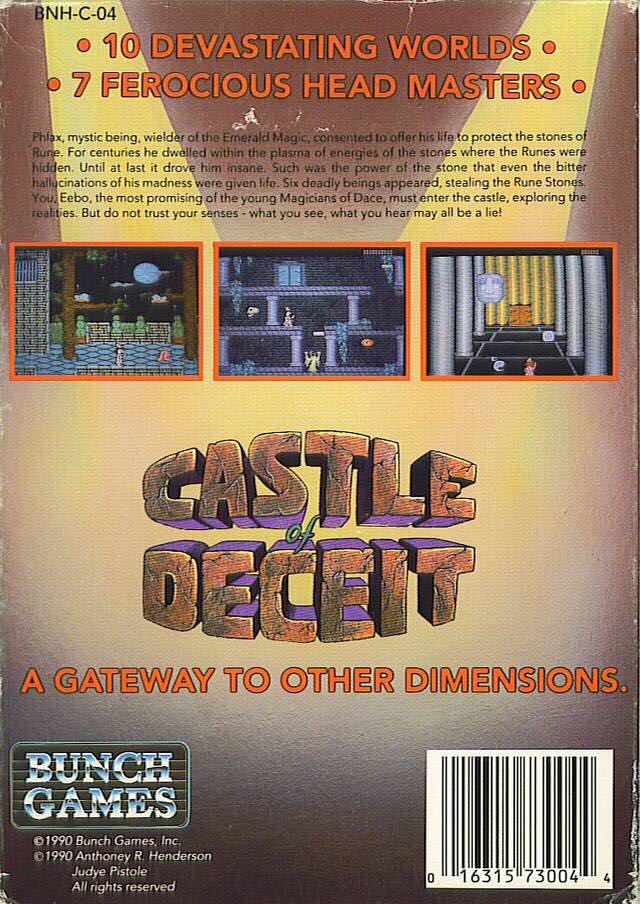 Castle Of Deceit - Nintendo Entertainment System (NES) (Bunch Games) video game collectible - Main Image 2