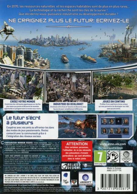 Anno 2070 - PC (Ubisoft) video game collectible - Main Image 2