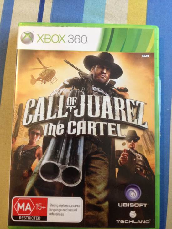Call Of Juarez The Cartel - Microsoft Xbox 360 (Ubisoft) video game collectible [Barcode 3307219872785] - Main Image 1