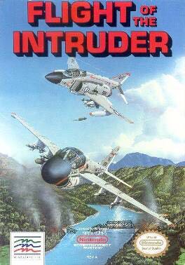 Flight Of The Intruder - Nintendo Entertainment System (NES) (Mindscape) video game collectible - Main Image 1