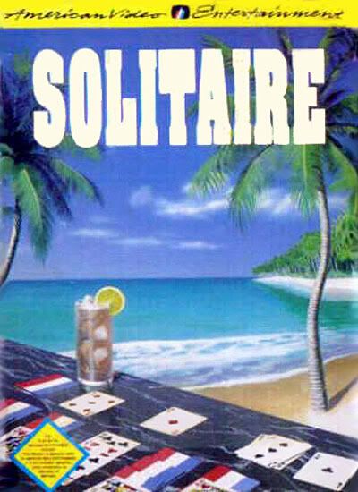 Solitare - Nintendo Entertainment System (NES) video game collectible - Main Image 1