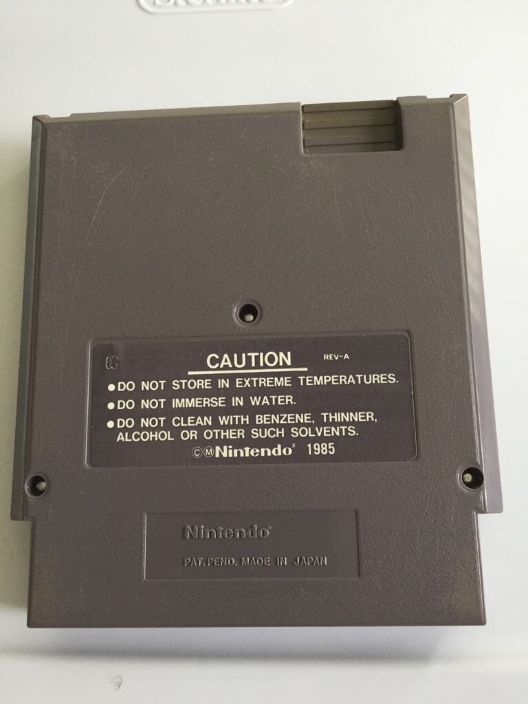 Top Players Tennis - Nintendo Entertainment System (NES) video game collectible - Main Image 2