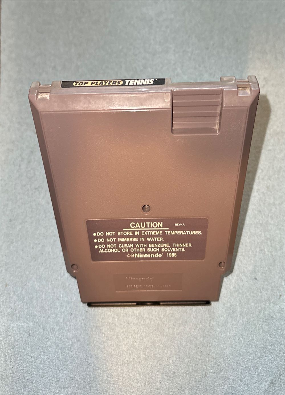 Top Players Tennis - Nintendo Entertainment System (NES) video game collectible - Main Image 4