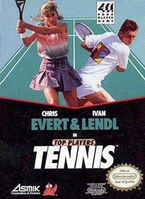 Top Players Tennis - Nintendo Entertainment System (NES) video game collectible - Main Image 2