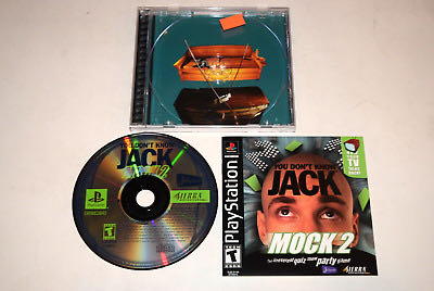 You Don’t Know Jack Mock 2 - Sony PlayStation (Sierra Attractions - 1-3) video game collectible - Main Image 2