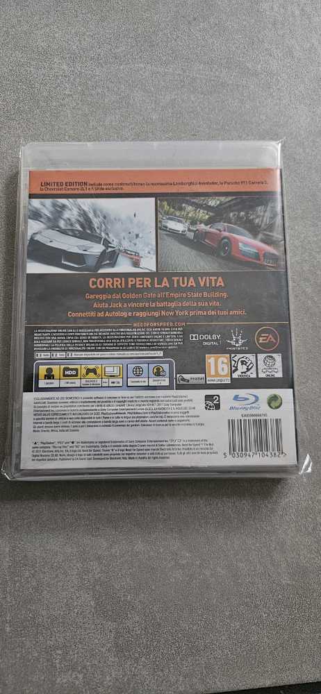 Need for Speed: The Run - Limited Edition - Sony PlayStation 3 (PS3) (Electronic Arts) video game collectible [Barcode 5030947104382] - Main Image 2