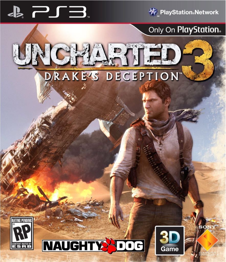 Uncharted 3 Drake’s Deception - Sony PlayStation 3 (PS3) video game collectible [Barcode 7125328823322] - Main Image 1