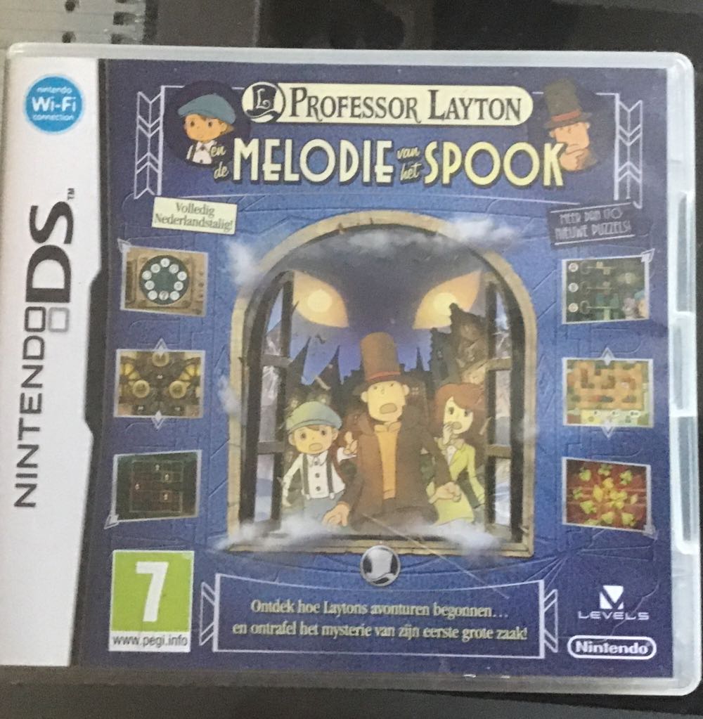 Professor Layton En De Melodie Van Het Spook - Nintendo DS (Nintendo - 1) video game collectible [Barcode 045496471583] - Main Image 2