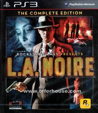 L.A. Noire: The Complete Edition - Sony PlayStation 3 (PS3) (Rockstar Games - 1) video game collectible [Barcode 710425470936] - Main Image 1