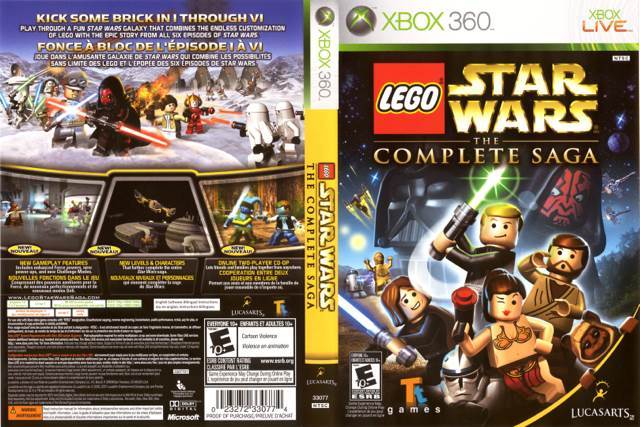 LEGO Star Wars: La Saga Completa - Microsoft Xbox 360 video game collectible [Barcode 023272008826] - Main Image 2