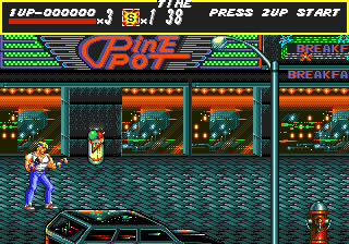 Streets of Rage - Sega Genesis (Mega Drive) (Sega - 1-2) video game collectible [Barcode 019966010190] - Main Image 4