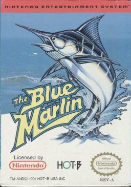 The Blue Marlin - Nintendo Entertainment System (NES) (Hot-B) video game collectible - Main Image 1