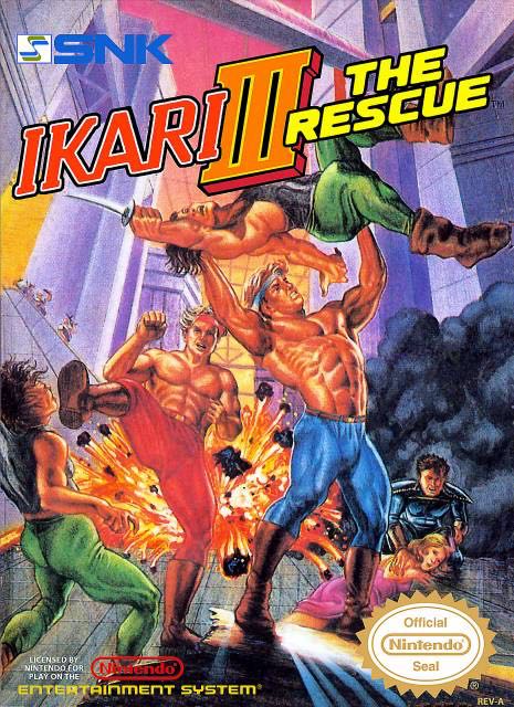 Ikari III: The Rescue - Nintendo Entertainment System (NES) (SNK - 2) video game collectible - Main Image 1