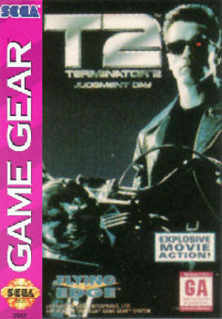 T2 Terminator 2: Judgment Day - Sega Game Gear video game collectible - Main Image 1