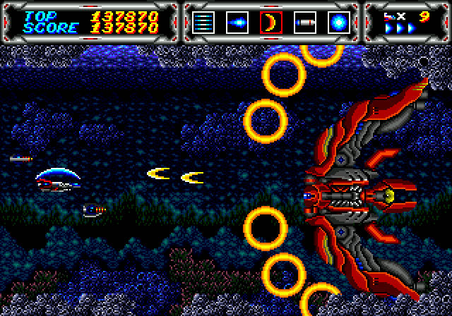 Thunder Force III - Sega Genesis (Mega Drive) (Technos Japan Corp. - 1) video game collectible [Barcode 4907095000365] - Main Image 4