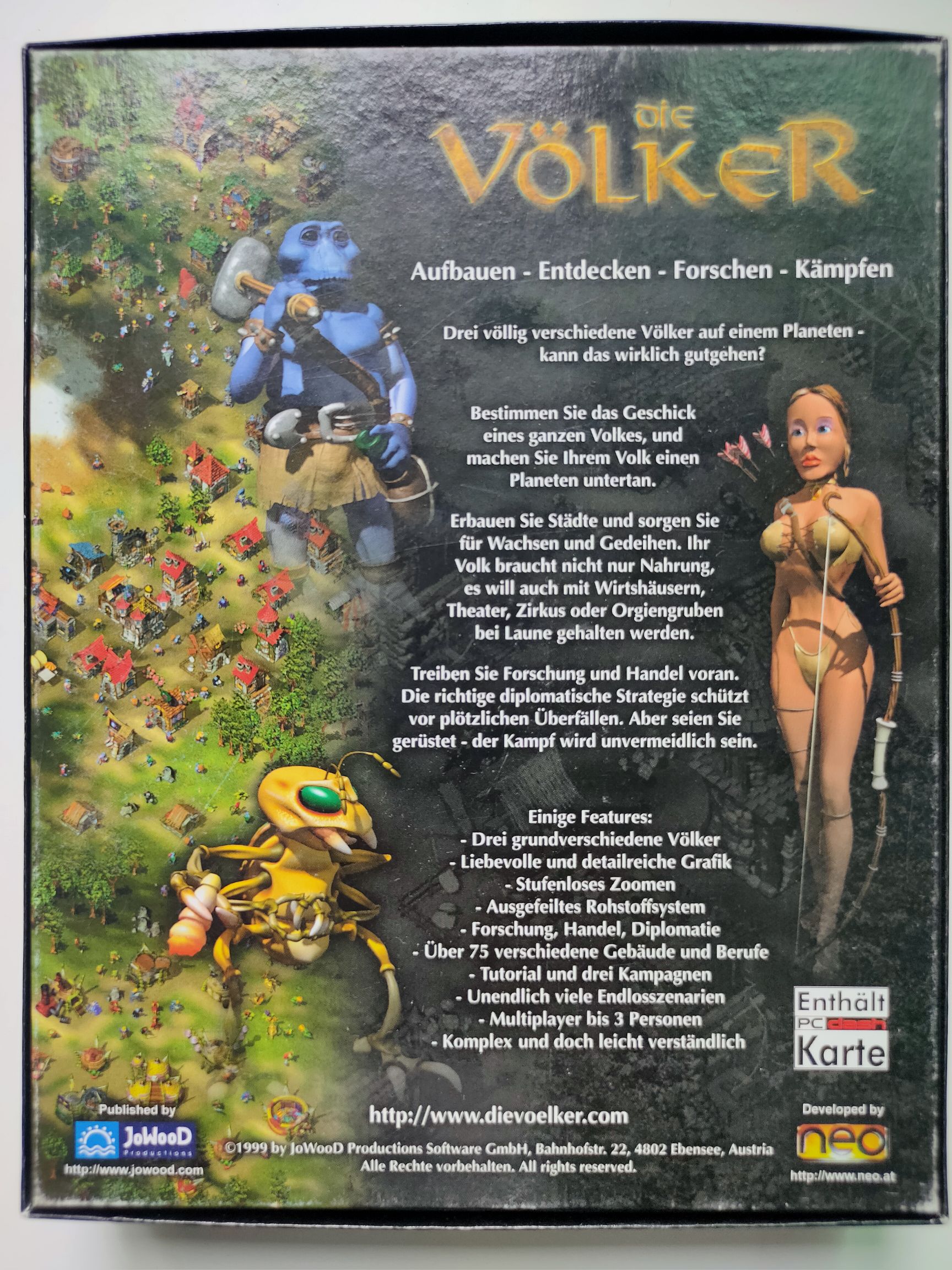 Die Völker - PC video game collectible [Barcode 9006113100065] - Main Image 2