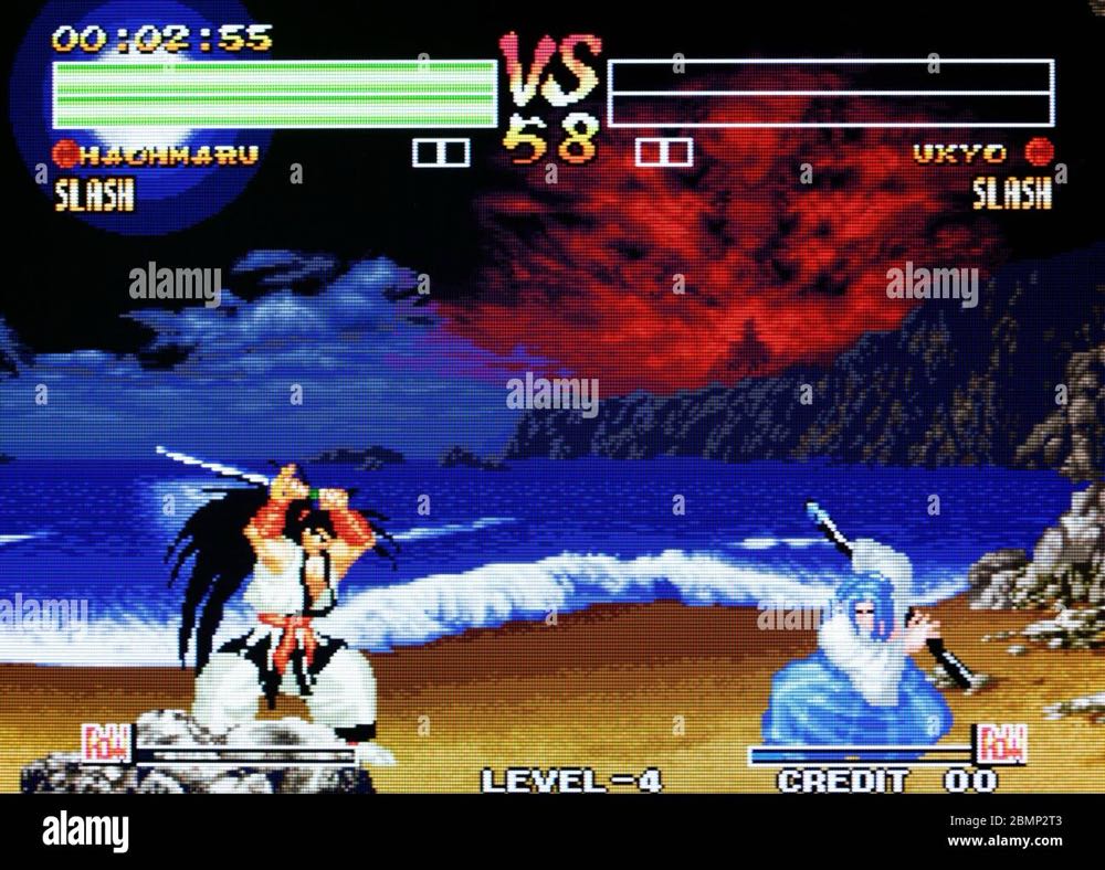 Samurai Showdown IV - SNK Neo Geo MVS (SNK) video game collectible - Main Image 4