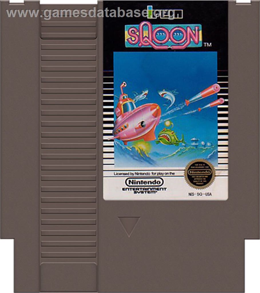 Sqoon - Nintendo Entertainment System (NES) video game collectible - Main Image 1