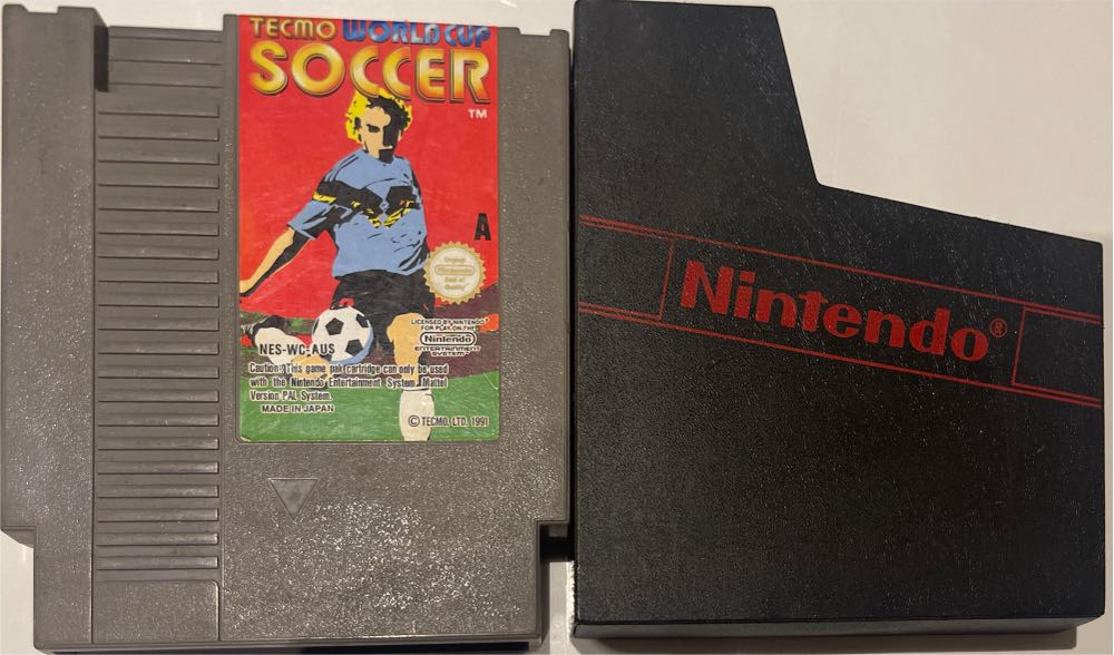 Tecmo World Cup Soccer - Nintendo Entertainment System (NES) (Tecmo Koei - 2) video game collectible - Main Image 3