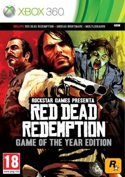 Red Dead Redemption : Game Of The Year Edition - Microsoft Xbox 360 (Rockstar - 1) video game collectible [Barcode 5026555255097] - Main Image 1