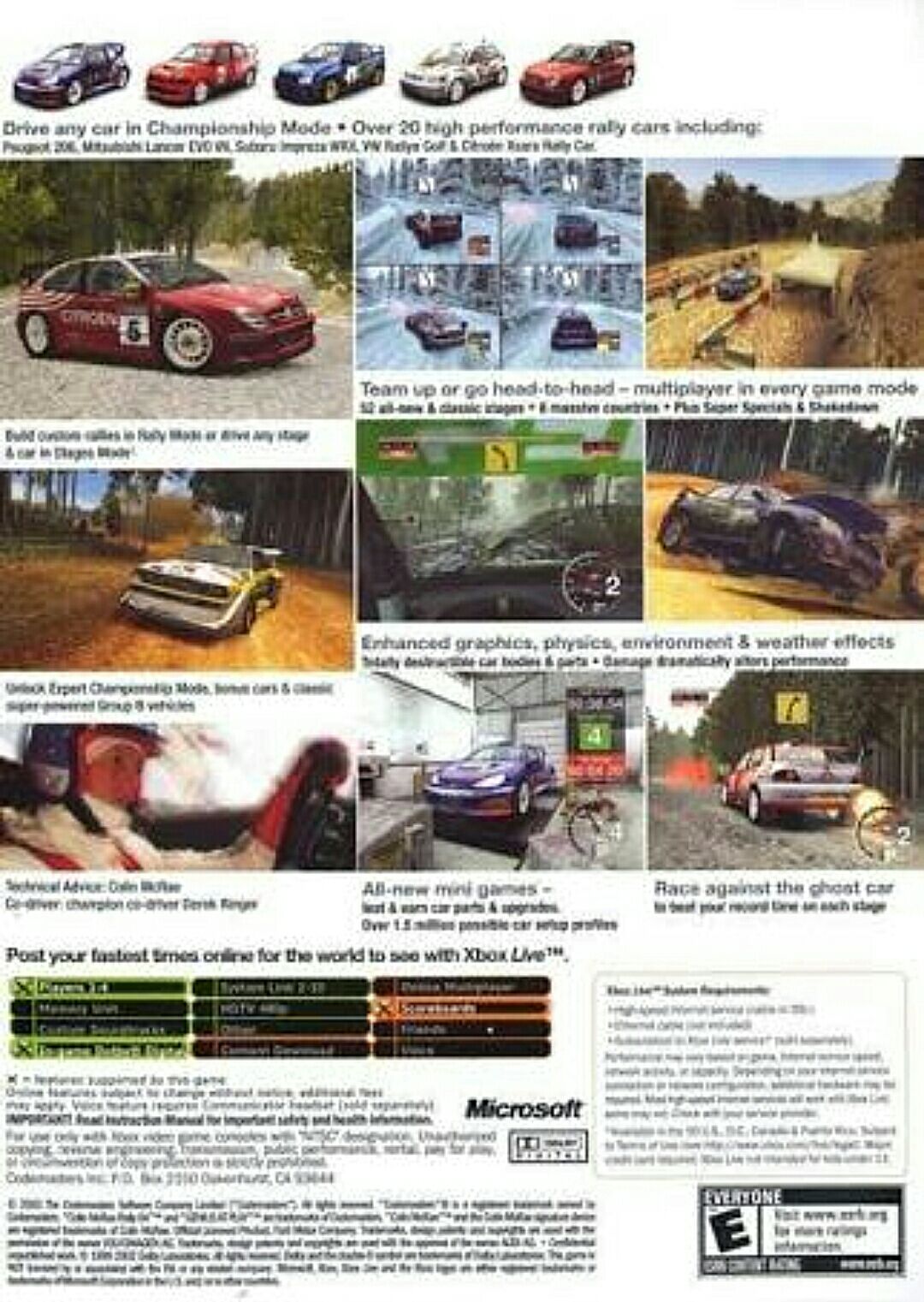 Colin McRae Rally 2005 - Sony PlayStation 2 (PS2) (Codemasters) video game collectible [Barcode 5024866325300] - Main Image 2