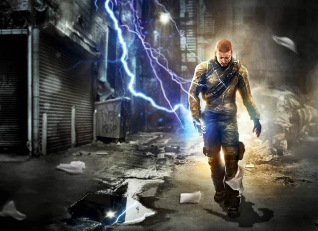 Infamous - Sony PlayStation 3 (PS3) (Sony Computer Entertainment America - 1) video game collectible [Barcode 711719134060] - Main Image 2