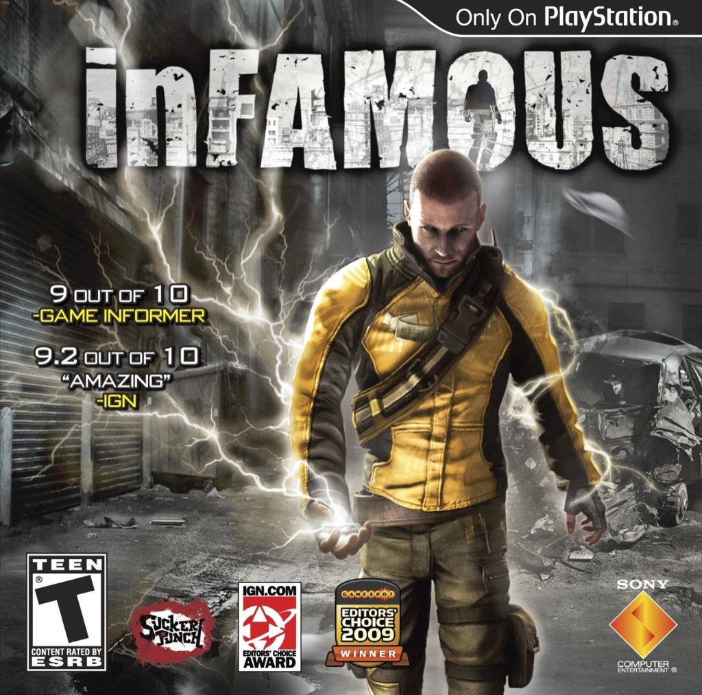 inFAMOUS - Sony PlayStation Network (PSN) video game collectible - Main Image 1