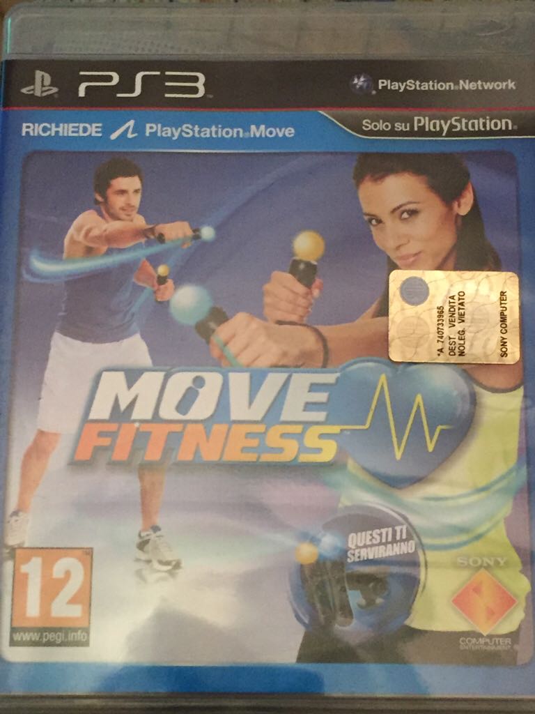 Move Fitness - Sony PlayStation 3 (PS3) video game collectible - Main Image 1