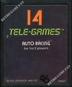 Race - Atari 2600 (Sears, Roebuck and Co.) video game collectible - Main Image 1