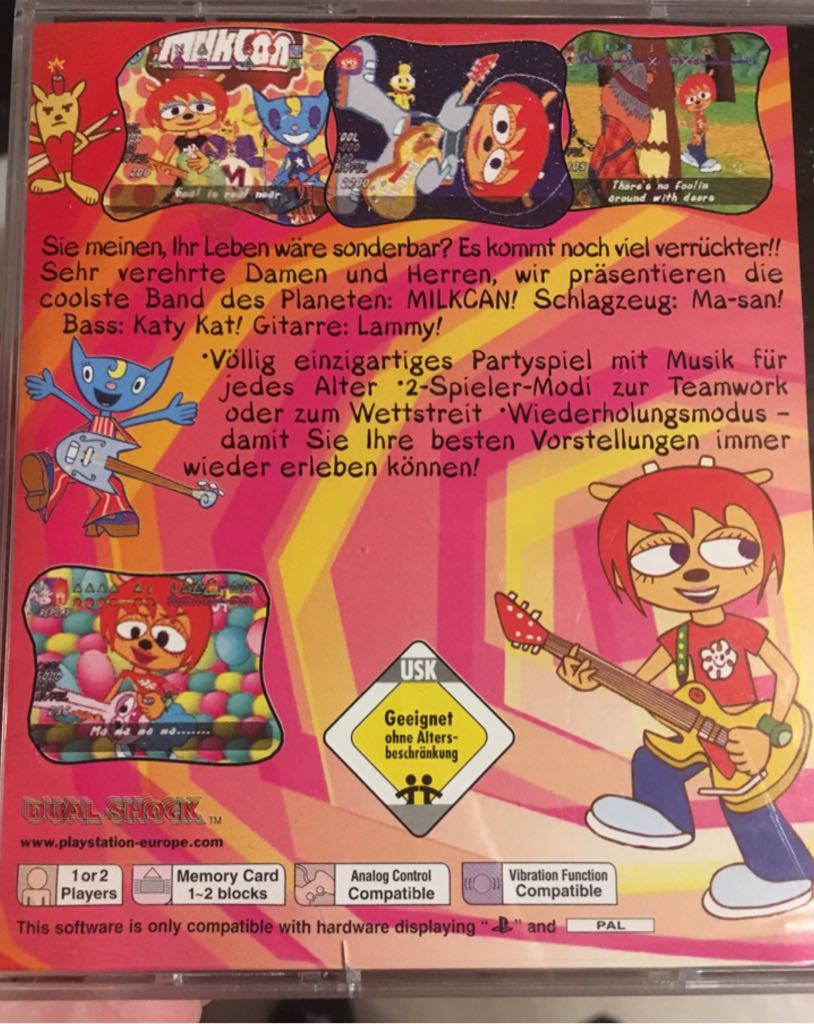 UmJammer Lammy - Sony PlayStation (Sony Computers Entertainment - 1) video game collectible [Barcode 711719797524] - Main Image 2