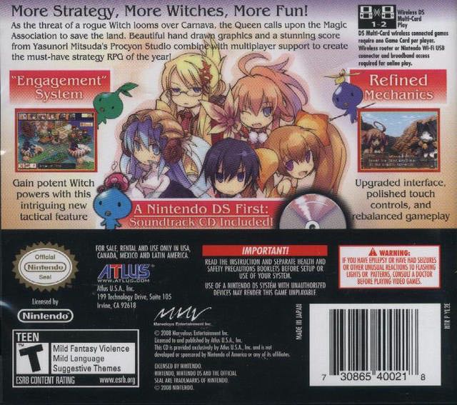 Luminous Arc 2 - Nintendo DS (Atlus - 2) video game collectible [Barcode 730865400218] - Main Image 2