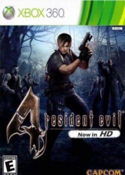 Resident Evil 4 - Microsoft Xbox 360 video game collectible - Main Image 1
