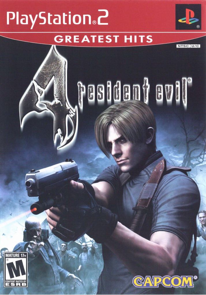 Resident Evil 4 - Sony PlayStation 2 (PS2) (Capcom) video game collectible - Main Image 1