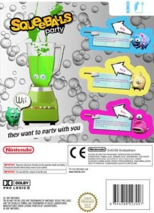Squeeballs Party - Nintendo Wii (Aksys Games - 1-2) video game collectible [Barcode 708056080211] - Main Image 2