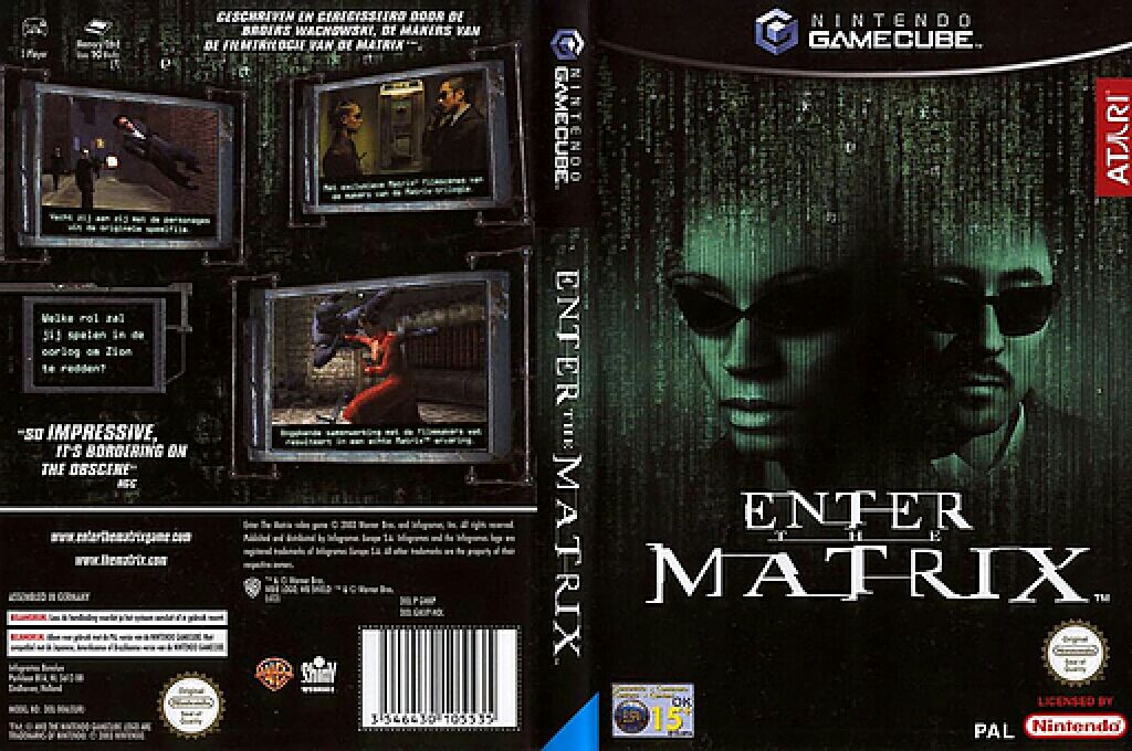 Enter The Matrix - Nintendo GameCube (Infogrames Europe S.A. - 1) video game collectible [Barcode 3546430105320] - Main Image 2