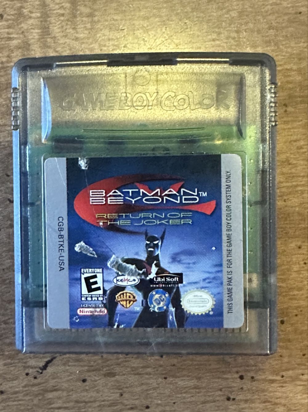 Batman Beyond: Return of the Joker - Nintendo Game Boy Color video game collectible - Main Image 2