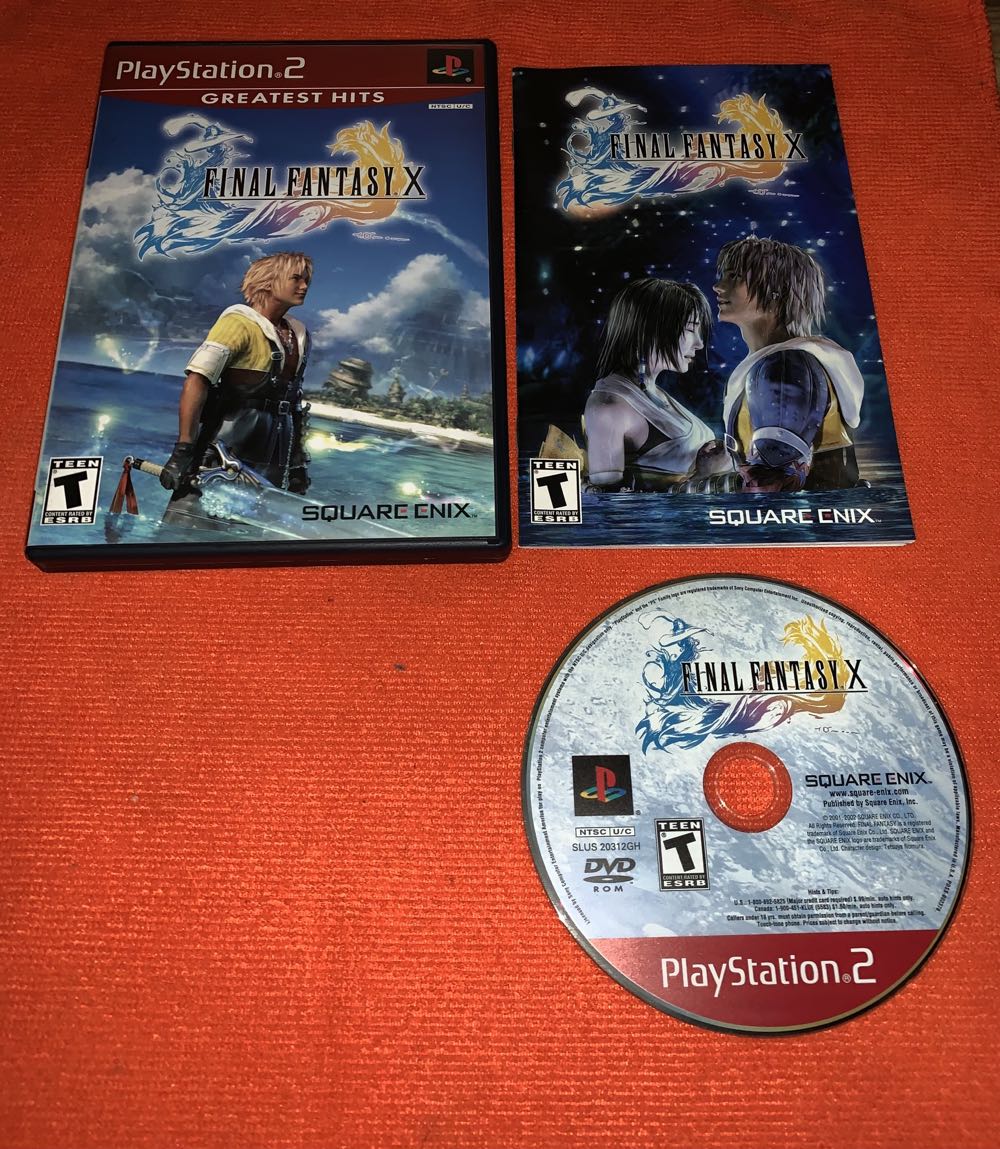 Final Fantasy X - Sony PlayStation 2 (PS2) (SquareSoft - 1) video game collectible [Barcode 662248901077] - Main Image 3